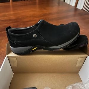 Dansko Patti Black Milled Nubuck Shoes, NWOT,